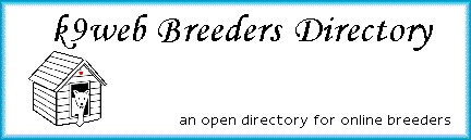 Listed with k9web Breeders Directory